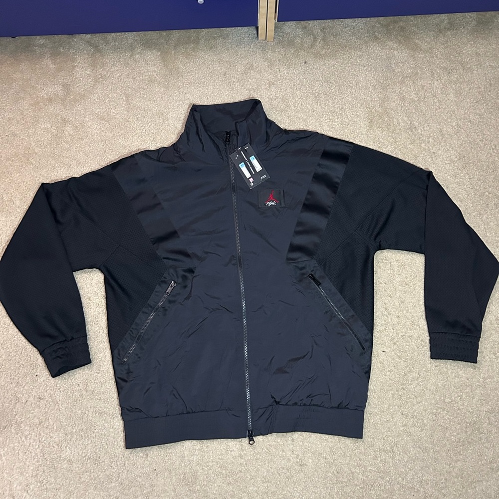 Jordan Black Windbreaker Jacket
